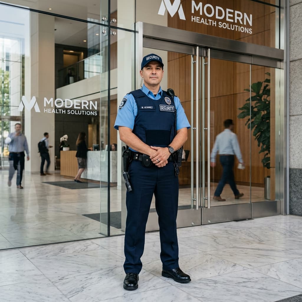 Professional security guard Winnipeg - static guarding services